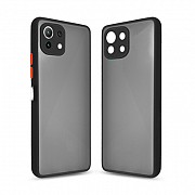 Чехол для моб. телефона MakeFuture Xiaomi Mi 11 Lite Frame (Matte PC+TPU) Black (MCMF-XM11LBK) Киев