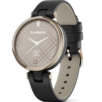 Смарт-часы Garmin Lily, CreamGold, Black, Leather (010-02384-B1) Київ - изображение 1