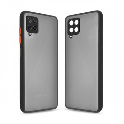 Чехол для моб. телефона MakeFuture Samsung M12 Frame (Matte PC+TPU) Black (MCMF-SM12BK) Киев - изображение 1
