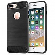 Чехол для моб. телефона для Apple iPhone 8 Plus Carbon Fiber (Black) Laudtec (LT-AI8PB) Киев