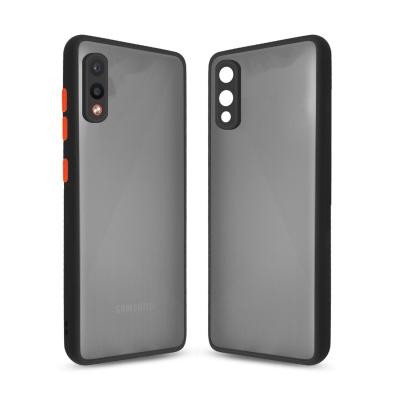 Чехол для моб. телефона MakeFuture Samsung A02 Frame (Matte PC+TPU) Black (MCMF-SA02BK) Киев - изображение 1
