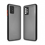 Чехол для моб. телефона MakeFuture Samsung A32 Frame (Matte PC+TPU) Black (MCMF-SA32BK) Киев