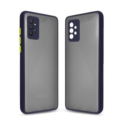 Чехол для моб. телефона MakeFuture Samsung A72 Frame (Matte PC+TPU) Blue (MCMF-SA72BL) Киев - изображение 1