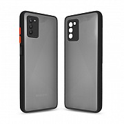 Чехол для моб. телефона MakeFuture Samsung A03s Frame (Matte PC+TPU) Black (MCMF-SA03SBK) Киев