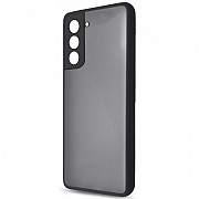 Чехол для моб. телефона MakeFuture Samsung S21 FE Frame (Matte PC+TPU) Black (MCMF-SS21FEBK) Киев