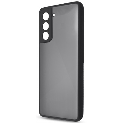 Чехол для моб. телефона MakeFuture Samsung S21 FE Frame (Matte PC+TPU) Black (MCMF-SS21FEBK) Киев - изображение 1