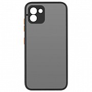 Чехол для моб. телефона MakeFuture Samsung A03 Frame (Matte PC+TPU) Black (MCMF-SA03BK) Киев