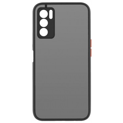 Чехол для моб. телефона MakeFuture Oppo A16/A16s Frame (Matte PC+TPU) Black (MCMF-OPA16/A16SBK) Киев - изображение 1