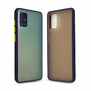 Чехол для моб. телефона MakeFuture Samsung A71 Frame (Matte PC+TPU) Blue (MCMF-SA71BL) Киев