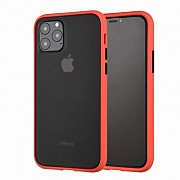 Чехол для моб. телефона MakeFuture Apple iPhone 11 Pro Frame (Matte PC+TPU) Red (MCMF-AI11PRD) Киев