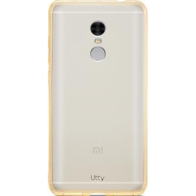 Чехол для моб. телефона Utty Ultra Thin TPU Xiaomi Redmi Note 4 (C6) золот. (263505) Київ - изображение 1