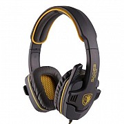 Наушники Sades Gpower Grey/Yellow (SA708-G-Y) Киев