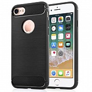 Чехол для моб. телефона для Apple iPhone 8 Carbon Fiber (Black) Laudtec (LT-AI8B) Киев