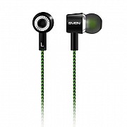 Наушники Sven E-107 black-green Киев