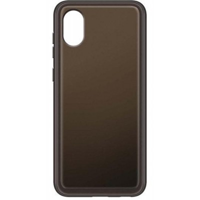 Чехол для моб. телефона Samsung A03 Soft Clear Cover Black (EF-QA032TBEGRU) Киев - изображение 1