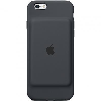 Чехол для моб. телефона Apple Smart Battery Case для iPhone 6/6s Charcoal Gray (MGQL2ZM/A) Київ - изображение 1