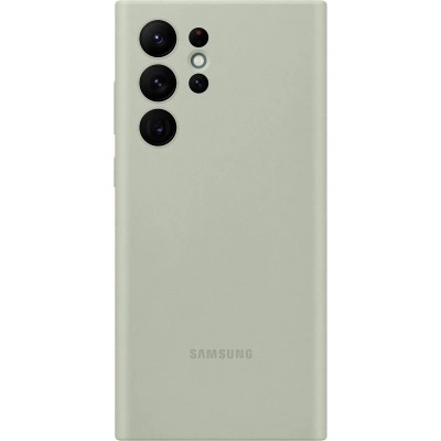 Чехол для моб. телефона Samsung Silicone Cover Galaxy S22 Ultra Olive Green (EF-PS908TMEGRU) Київ - изображение 1