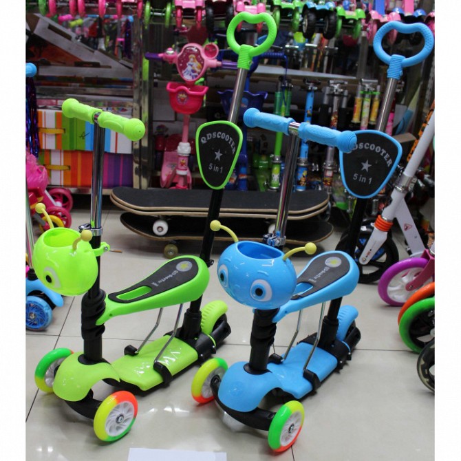 Самокат Baby Tilly 0060 Розовый Днепр - изображение 1