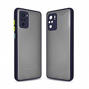 Чехол для моб. телефона MakeFuture Xiaomi Redmi Note 10 Frame (Matte PC+TPU) Blue (MCMF-XRN10BL) Киев