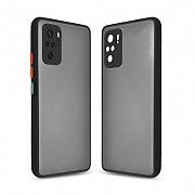 Чехол для моб. телефона MakeFuture Xiaomi Redmi Note 10 Pro Frame (Matte PC+TPU) Black (MCMF-XRN10PB Киев