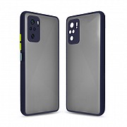 Чехол для моб. телефона MakeFuture Xiaomi Redmi Note 10 Pro Frame (Matte PC+TPU) Blue (MCMF-XRN10PBL Киев