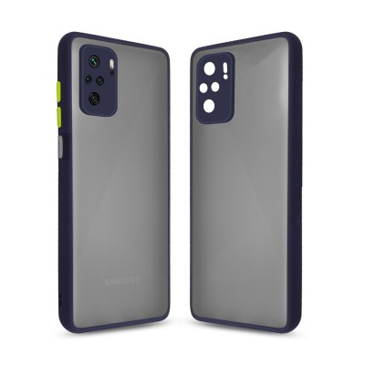 Чехол для моб. телефона MakeFuture Xiaomi Redmi Note 10S Frame (Matte PC+TPU) Blue (MCMF-XRN10SBL) Київ - изображение 1