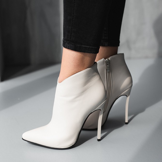 Ботильоны женские Fashion Bandy 3698 40 размер 25,5 см Бежевый Киев - изображение 1