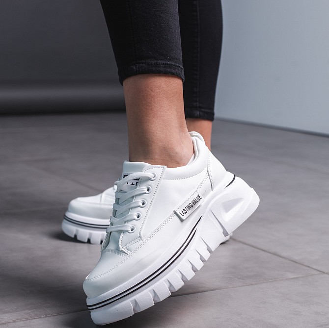 Кроссовки женские Fashion Auburn 3529 41 размер 25,5 см Белый Киев - изображение 1
