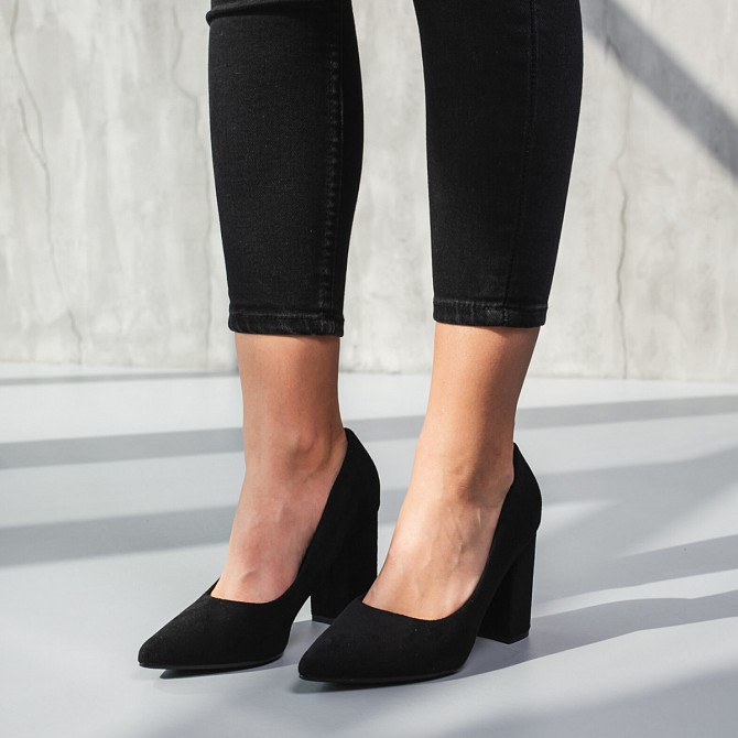 Туфли женские Fashion Calamity 3709 37 размер 24 см Черный Киев - изображение 1