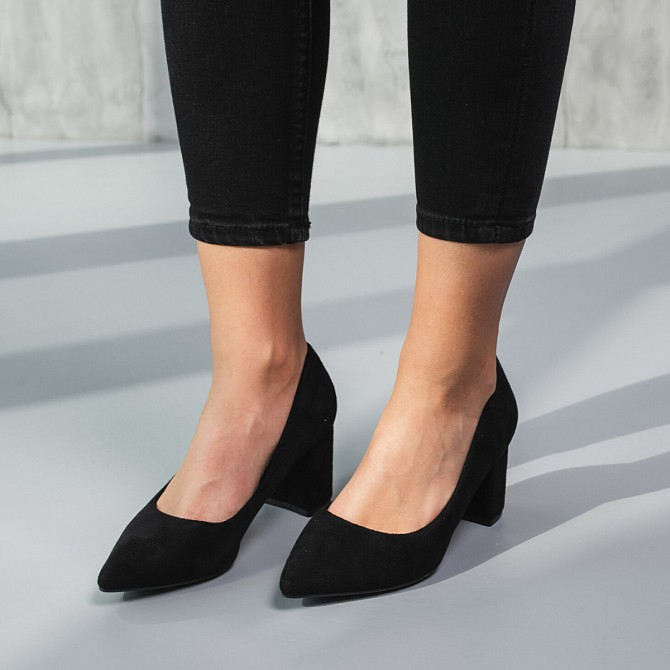 Туфли женские Fashion Gantry 3737 36 размер 23,5 см Черный Київ - изображение 1