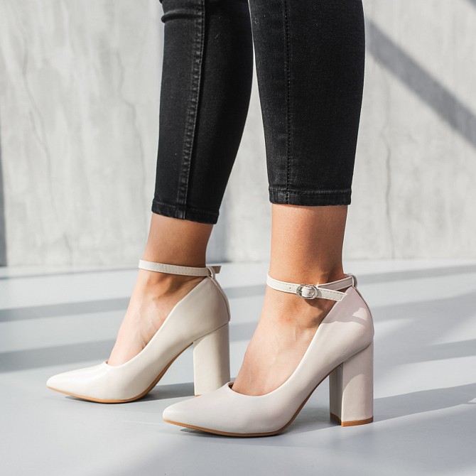 Туфли женские Fashion Howdy 3742 40 размер 25,5 см Бежевый Киев - изображение 1