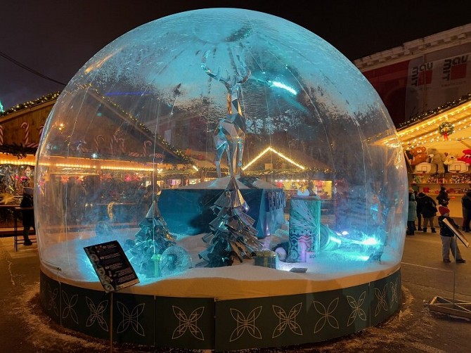 Шоу куля новорічна фотозона Київ - изображение 1