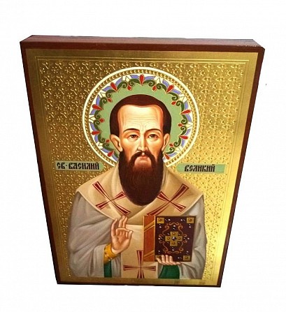 Писаная икона Василий Великий Киев - изображение 1