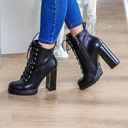Ботильоны женские Fashion Raven 3265 40 размер 25,5 см Черный Київ
