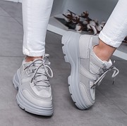 Кроссовки женские Fashion Ash 3525 41 размер 25,5 см Серый Київ