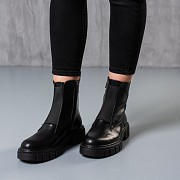 Ботинки женские Fashion Code 3747 38 размер 24,5 см Черный Київ