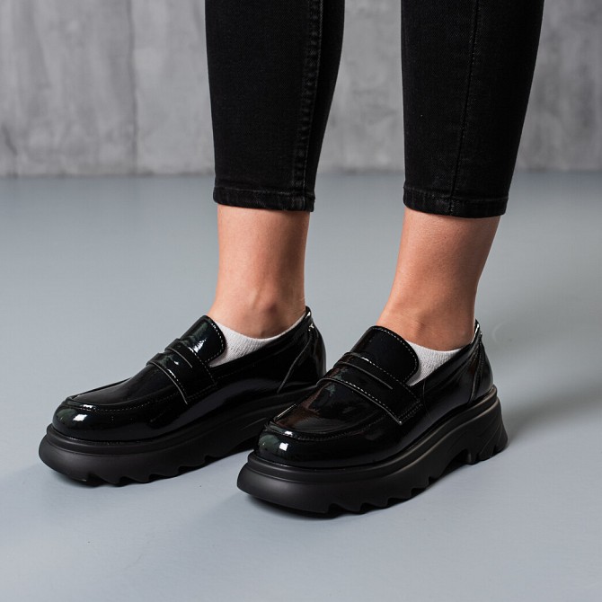 Броги женские Fashion Affirmed 3787 38 размер 24,5 см Черный Киев - изображение 1