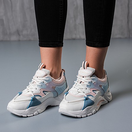 Кроссовки женские Fashion Badger 3756 39 размер 24,5 см Белый Киев - изображение 1