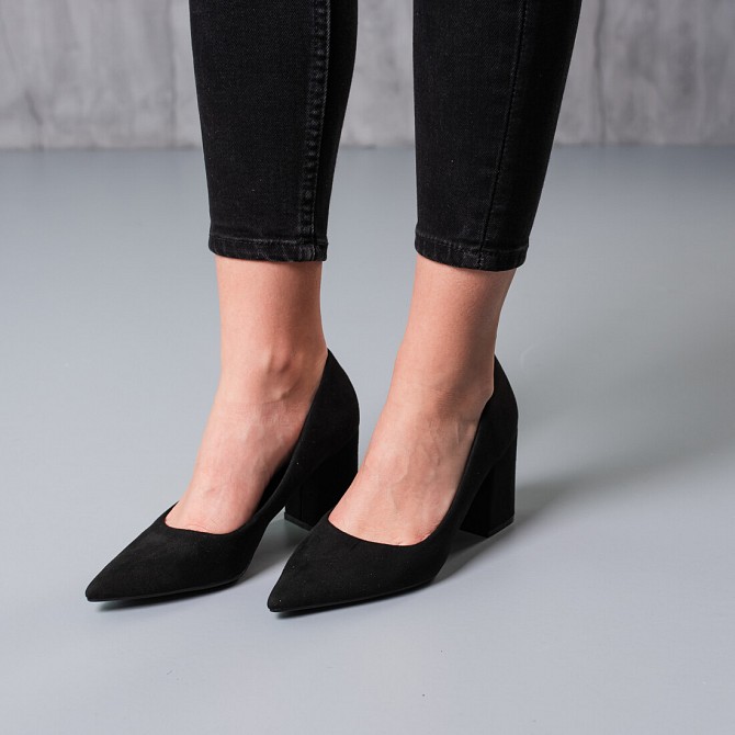 Туфли женские Fashion Haikal 3758 38 размер 24,5 см Черный Киев - изображение 1