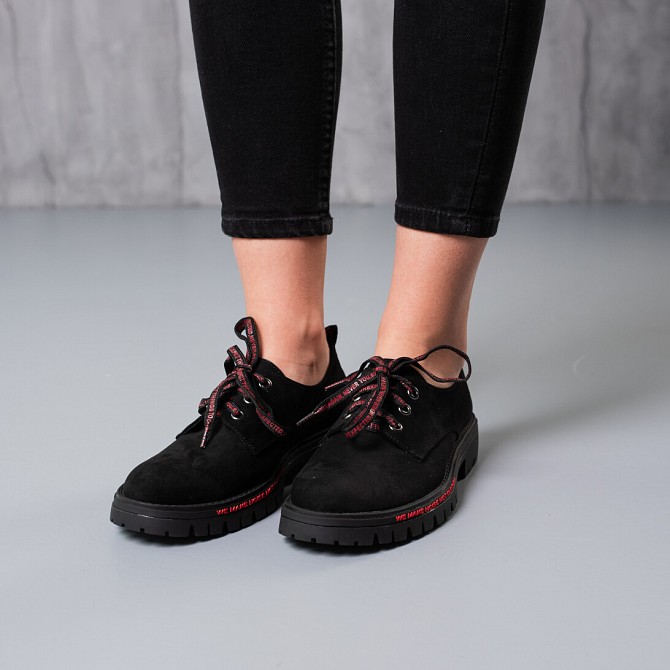 Туфли женские Fashion Tucker 3784 38 размер 24,5 см Черный Киев - изображение 1