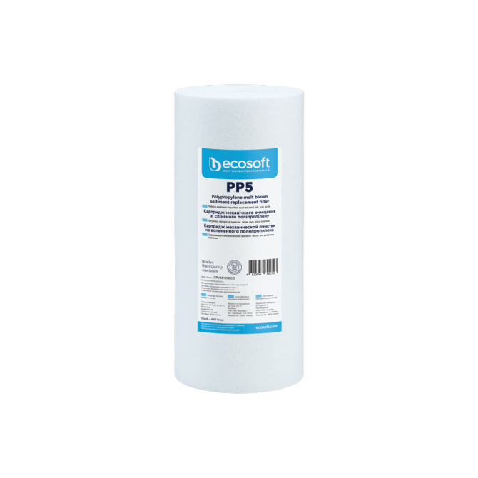 Картридж зі спіненого поліпропілену Ecosoft 4,5"x10" 5 мкм Киев - изображение 1