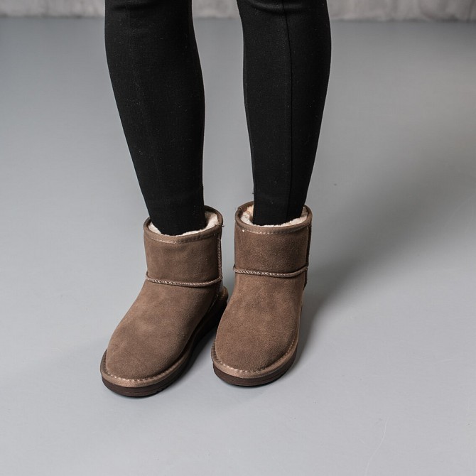 Угги женские Fashion Amara 3825 38 размер 24,5 см Кофейный Киев - изображение 1