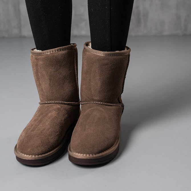 Угги женские Fashion Polly 3814 38 размер 24,5 см Кофейный Киев - изображение 1