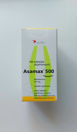 Asamax Асамакс месалазин Салофальк 500 мг таблетки 100шт Львов - изображение 1