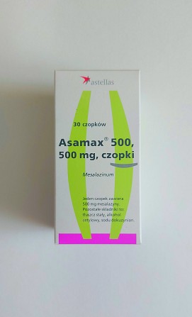 Asamax Асамакс месалазин Салофальк 500 мг свічки 30 шт Львов - изображение 1