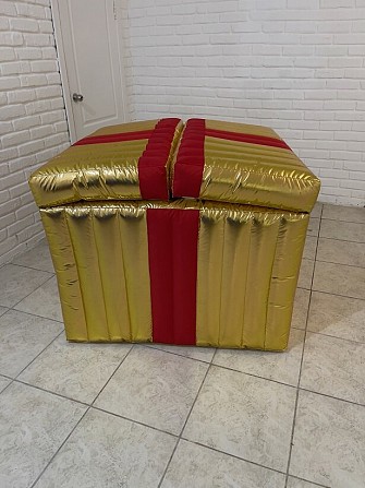 Коробка золотая сценическая декорация Киев - изображение 1