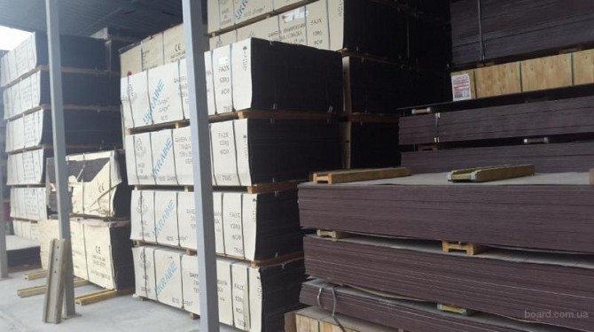 Продається водостійка фанера товщиною 6–30 мм, Львів Львов - изображение 1