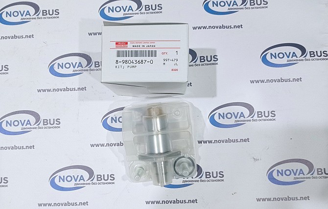 Клапан електромагнітний ТНВД 4НК1 8980436870, євро 3, регулятор тиску палива на насосі Київ - изображение 1