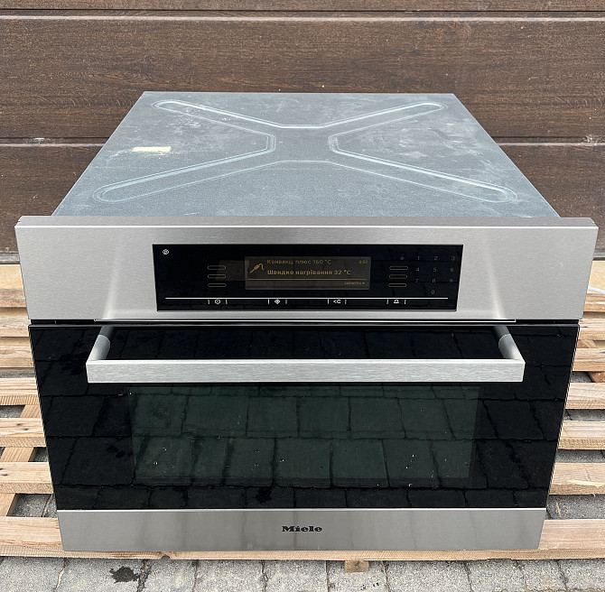 Духовка з мікрохвильовкою 2в1 Miele H5080BM духовой шкаф ідеальна Бережаны - изображение 1