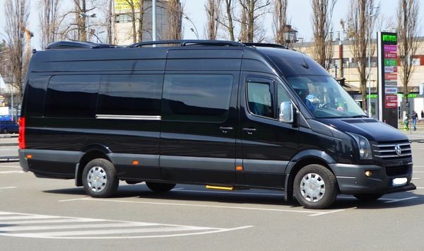 012 Mercedes Sprinter черный прокат аренда на свадьбу трансфер Киев - изображение 1